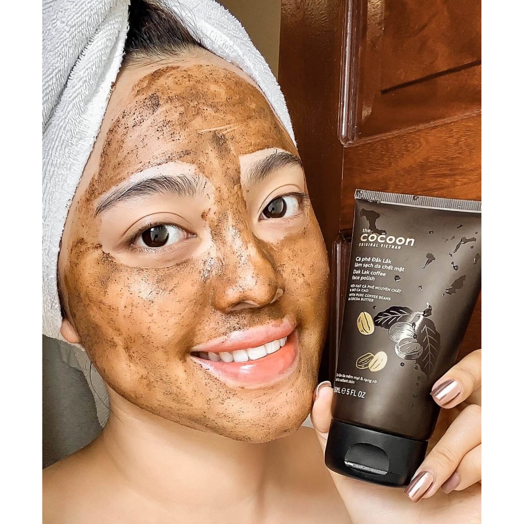 Cà phê Đắk Lắk làm sạch da chết mặt cocoon 150ml (Dak Lak coffee face polish) | BigBuy360 - bigbuy360.vn