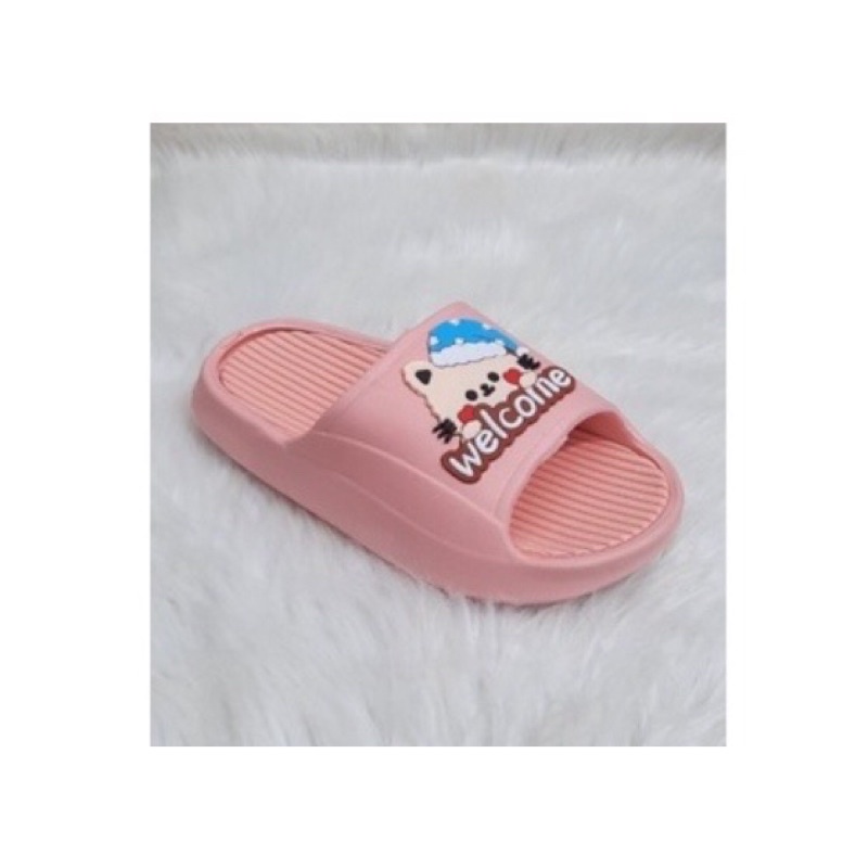 Dép siêu nhẹ Welcome hình thú cho bé 3-5 tuổi
