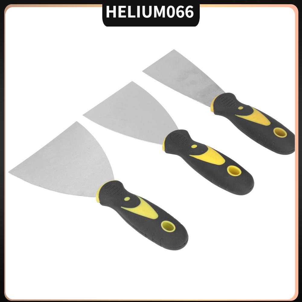 3 cái Putty Knife Spackle Taping Scraper Tool Set Kit cho Sơn Hình Nền Trần Helium066