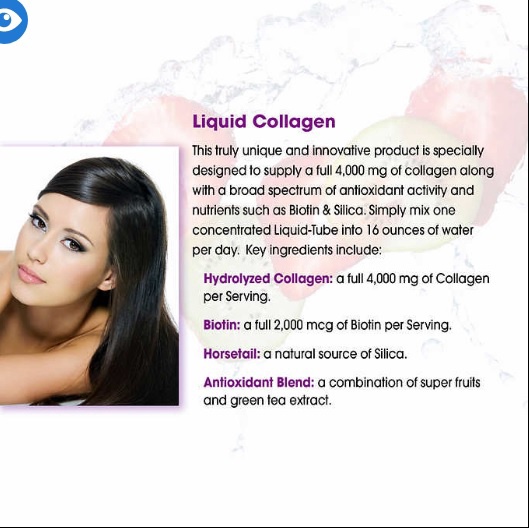 Collagen nước Collagen Liquid hộp 30 ống uống dành cho phụ nữ collagen ống của Mỹ