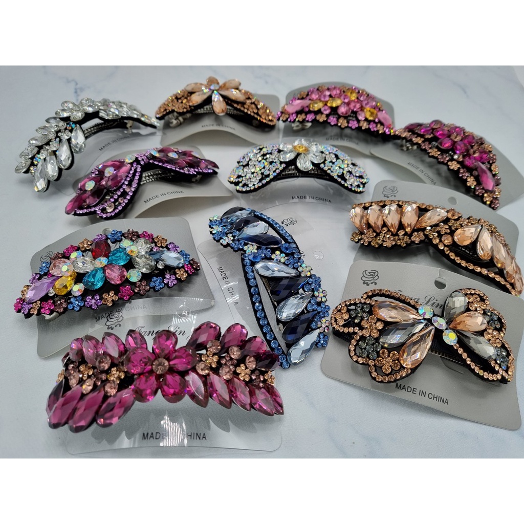 Cặp tóc siêu nhẹ gắn đá siêu đẹp MẪU MỚI 425