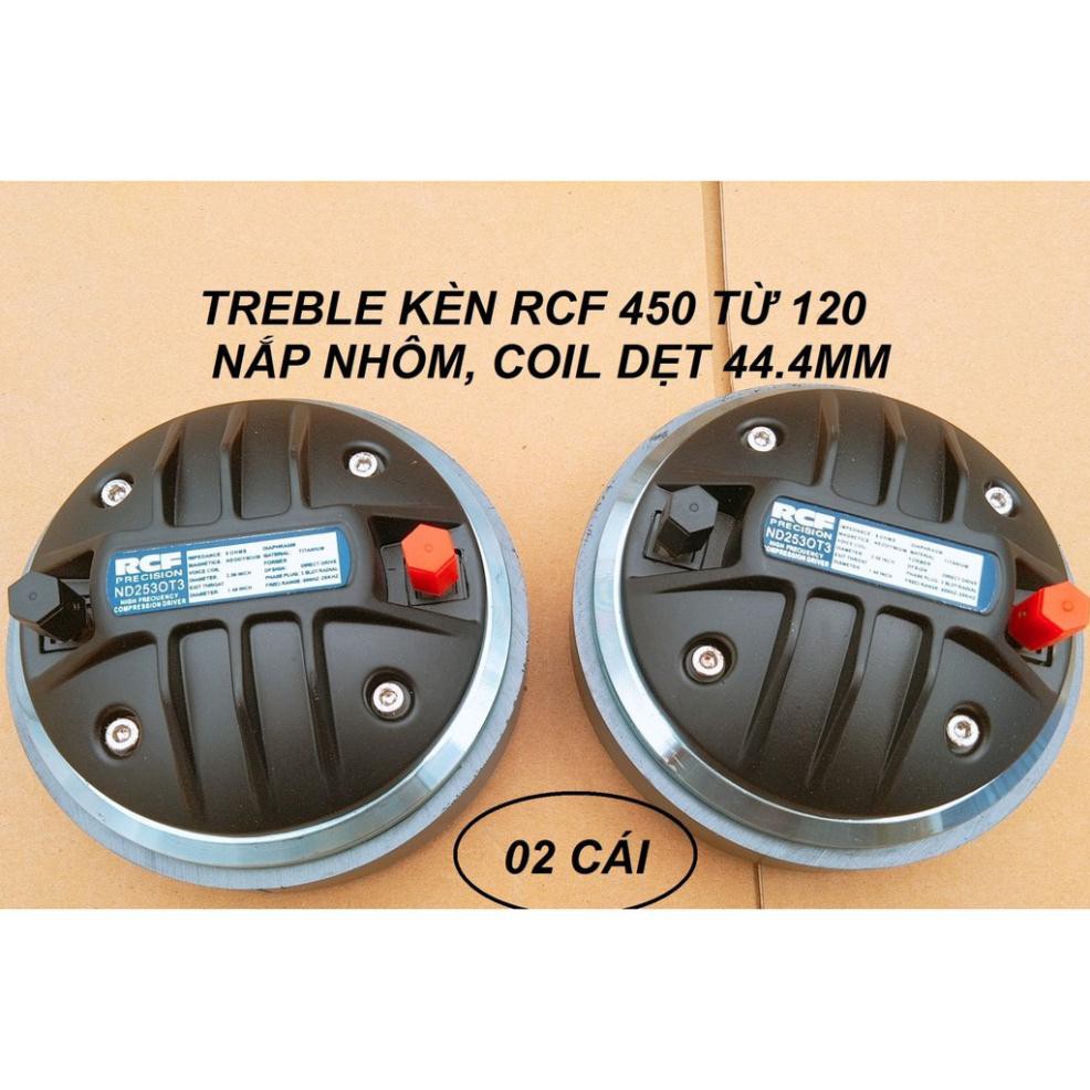 2 TREBLE KÈN RCF 450 NĂP NHÔM CÔN DẸT - 2LOA