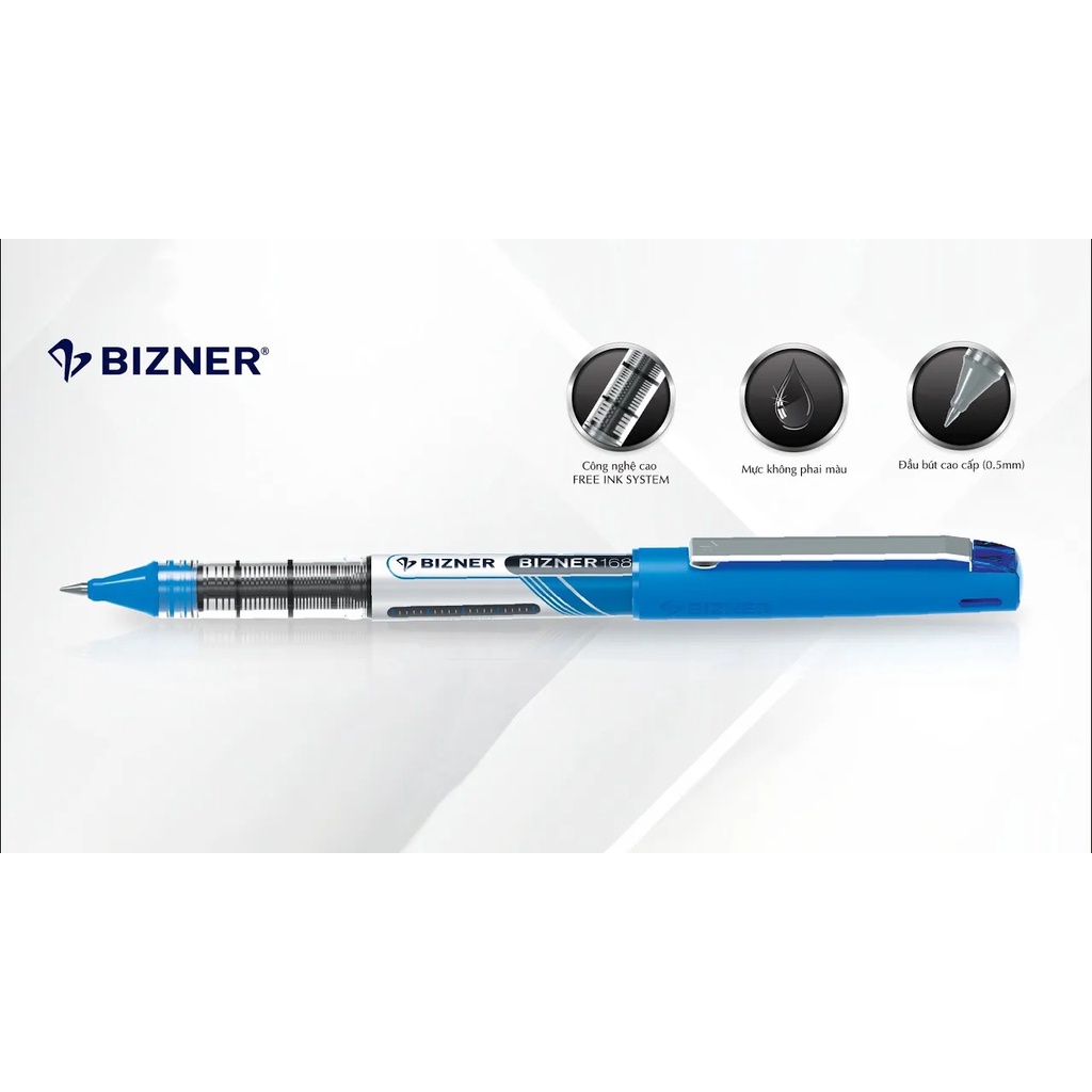 Bút lông bi Bizner BIZ-168 XANH