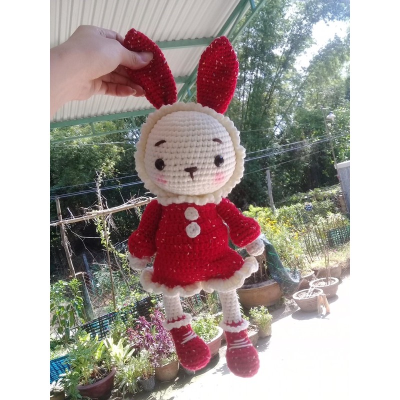 Thỏ mimi handmade cho bé (màu khách inb để chọn nhé)