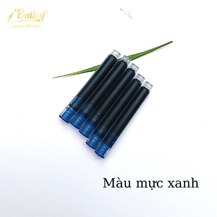 [Mã LT50 giảm 50k đơn 250k] Ống mực bút máy các màu loại lớn chứa nhiều mực Bailey 01-03-06-09