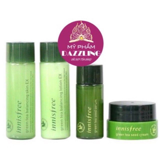 Bộ Dưỡng Da INNISFREE Green Tea Special Kit EX minisize