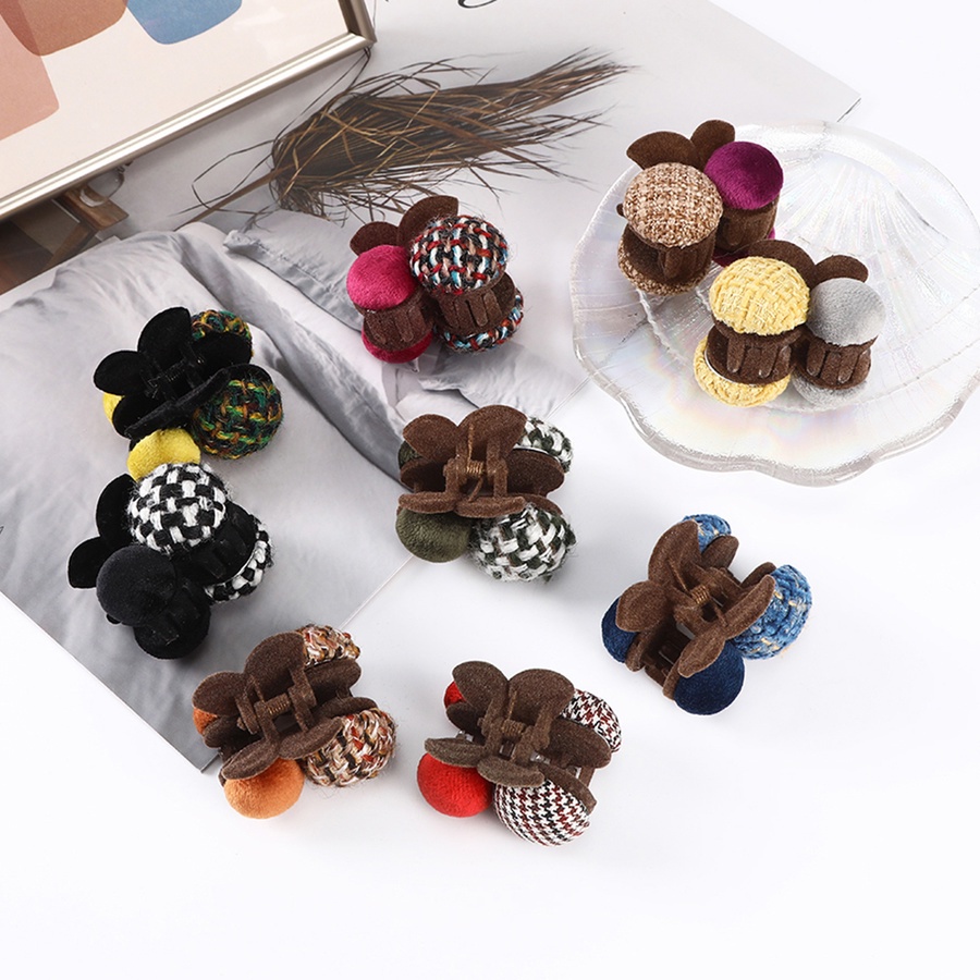 Kẹp tóc hình quả cherry dễ thương nhiều màu tùy chọn cho nữ