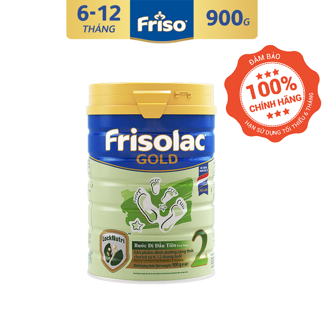 Sữa Bột Frisolac Gold 2 900g