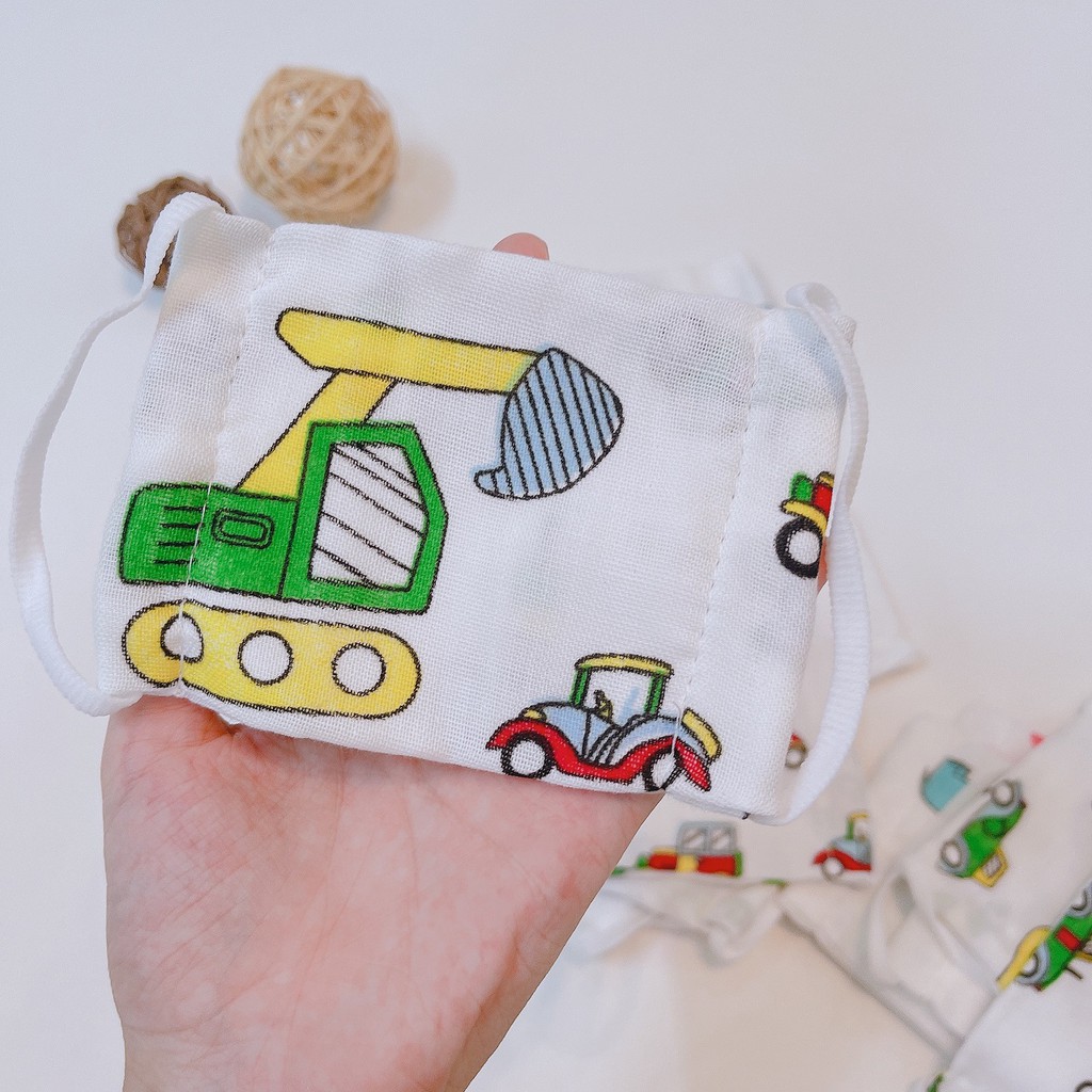 Khẩu trang xô 4 lớp xuất nhật Mimo Baby cho bé 0-4 tuổi | BigBuy360 - bigbuy360.vn