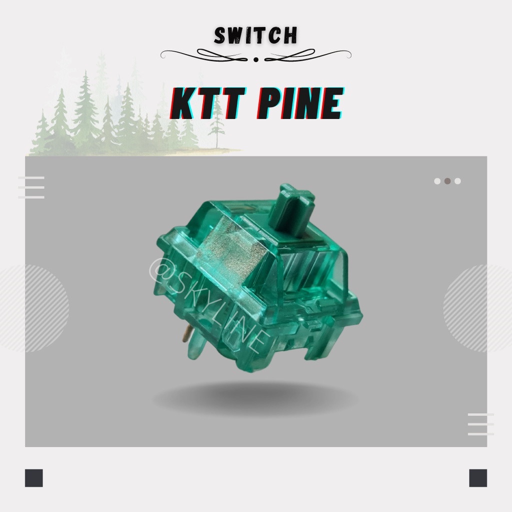 Bộ 10 / 30 Công Tắc Tuyến Tính 5Pin Tự Trang Trí Bàn Phím Cơ Hoặc Bàn Phím Cơ Chơi Game
