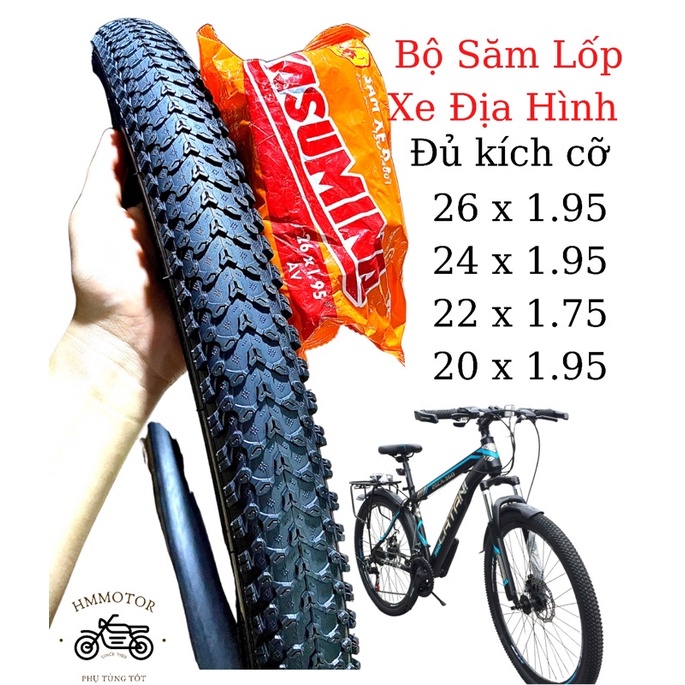 Săm Lốp (Vỏ ruột) Cho Xe đạp Thể Thao Địa Hình 26x 1.95, 24 x 1.95, 22 x 1.75, 20 x 1.95