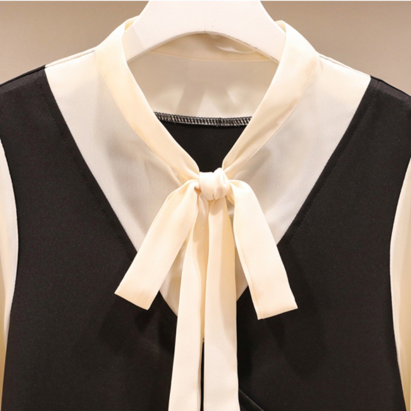 🌸Hàng Order🌸 Váy Bigsize Thắt Nơ Phối Cúc Ngọc Dọc Váy Trẻ Trung Năng Động 🌸Hàng Quảng Châu | BigBuy360 - bigbuy360.vn