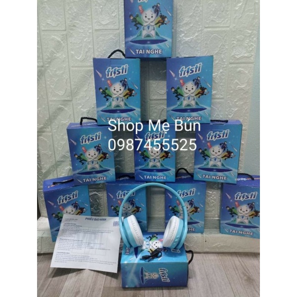 Tai nghe đổi màu không dây Fristi cho bé siêu kute