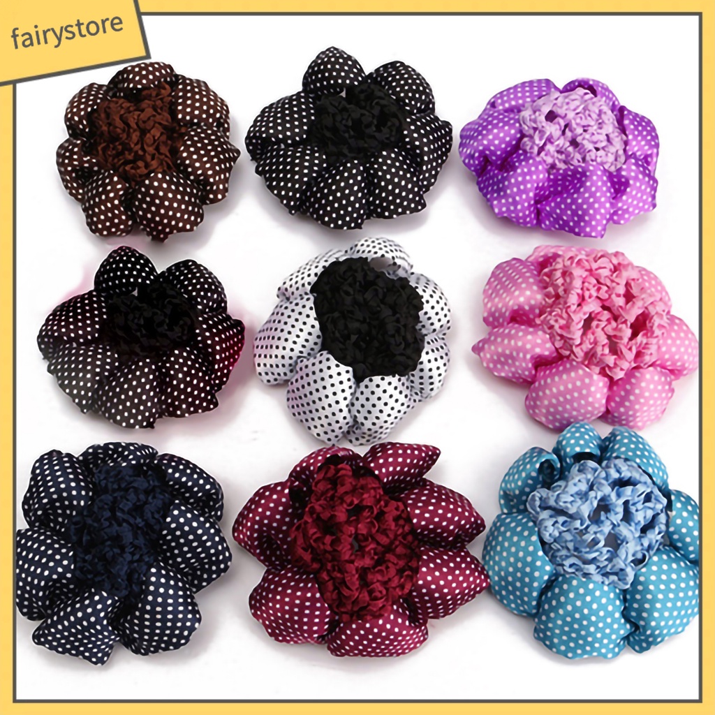 Lưới chụp tóc búi phồng tạo kiểu búi cao cho nữ