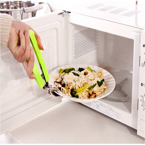 [FREESHIP] Dụng cụ gắp thức ăn nóng loại dày và dài,có lò xo.