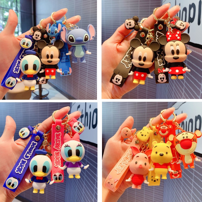 Móc Khóa Hình Chuột Mickey / Minnie Thời Trang