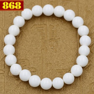 Chuỗi đeo tay san hô trắng 6 ly 24 hạt