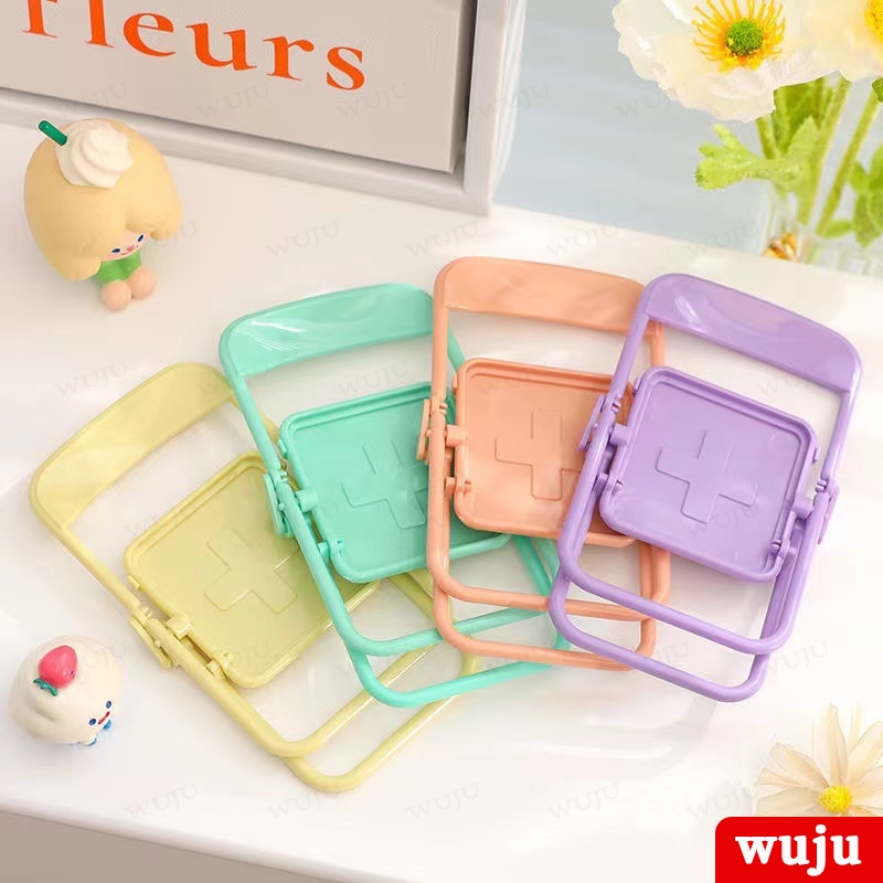 Giá Đỡ Điện Thoại Mini Để Bàn Có Thể Điều Chỉnh Màu Macaron