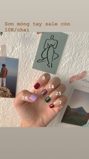Sơn móng tay mini