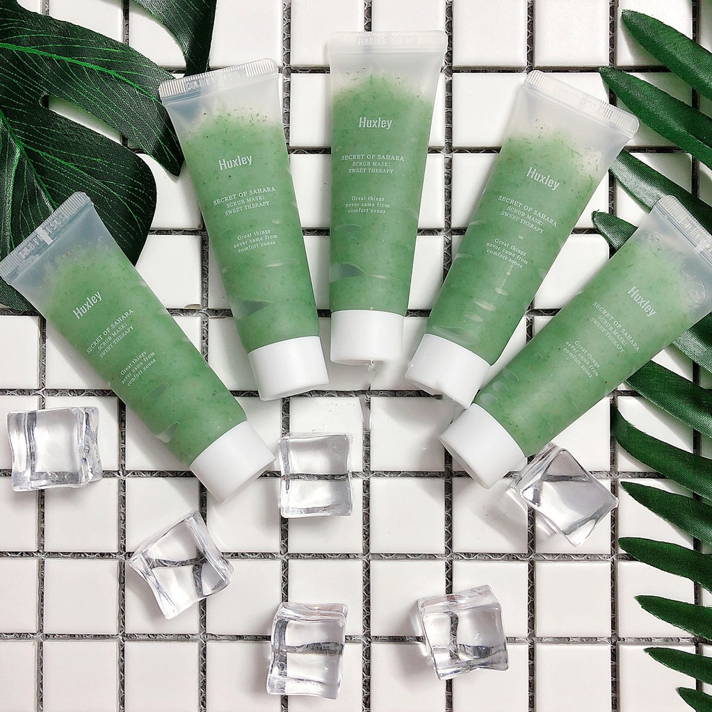 Tẩy da chết cơ học Huxley chiết xuất xương rồng Huxley Scrub Mask Deluxe (30g) | BigBuy360 - bigbuy360.vn