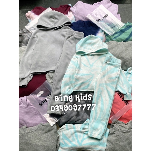 [Mã 2611THTRANG100K hoàn 10% xu đơn 99K] Bộ Nỉ Hoodie Bé Gái Art Class