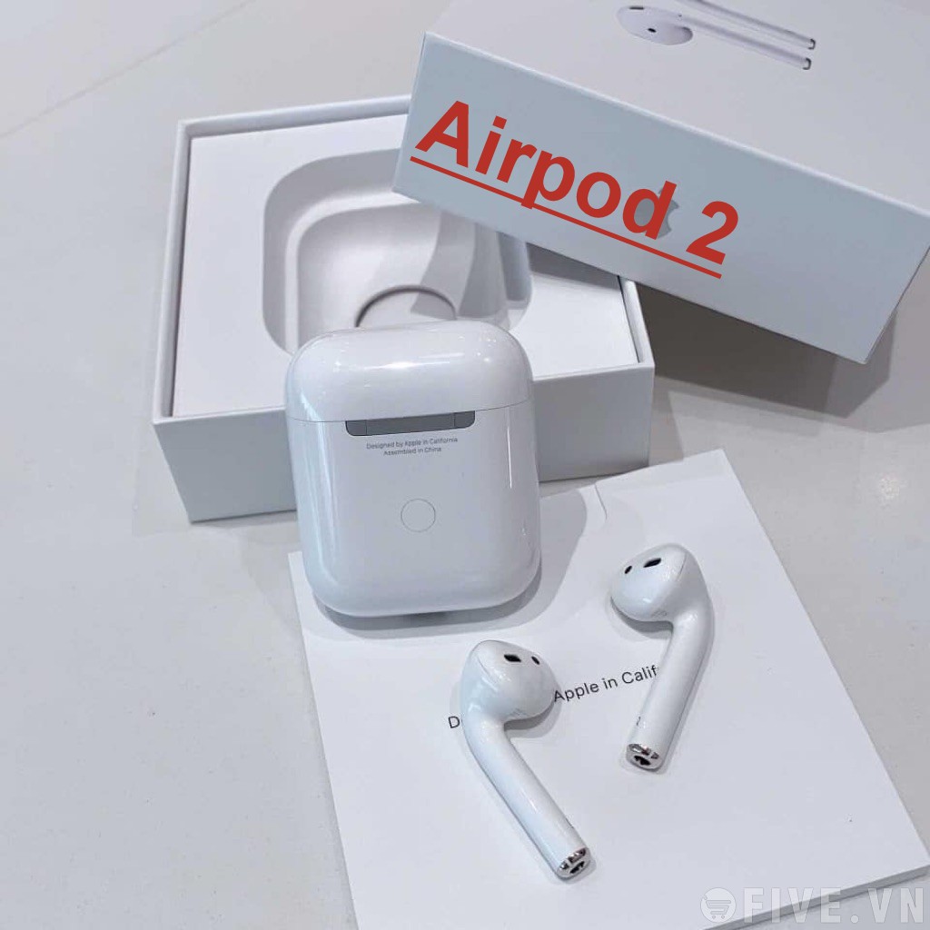 [Louda 1536u] Tai nghe bluetooth Airpods 2 - Chip Louda hồng ngoại - Check imei - Định vị đổi tên - Sạc không dây