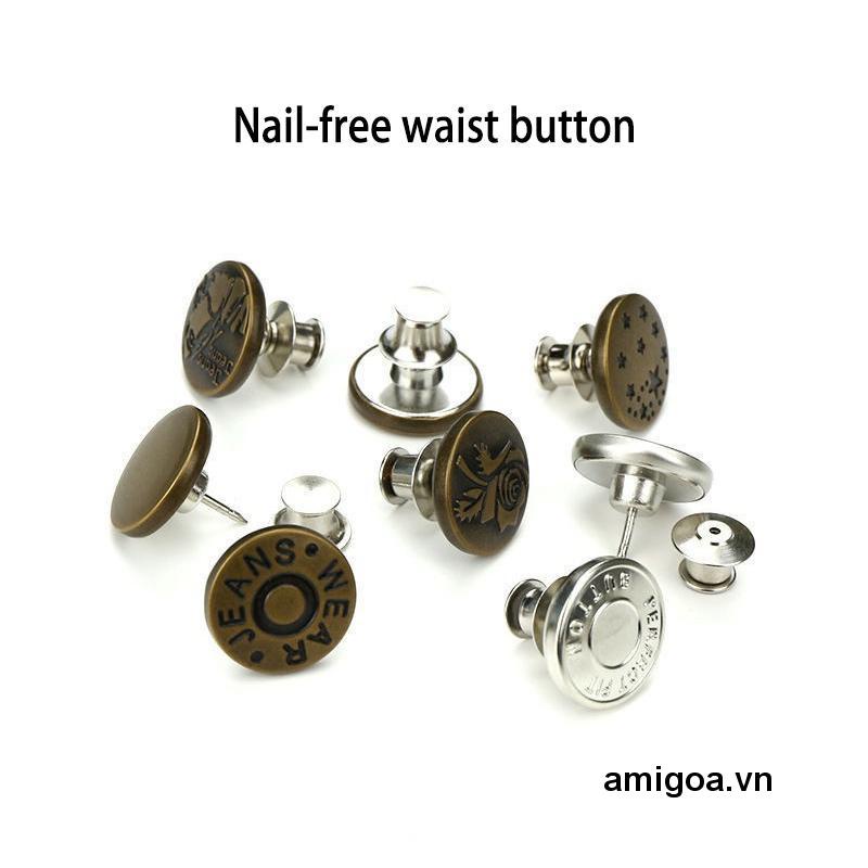 ✨✨Nút Bấm Quần Áo/Túi Xách Bằng Kim Loại Có Thể Tháo Rời DIY
