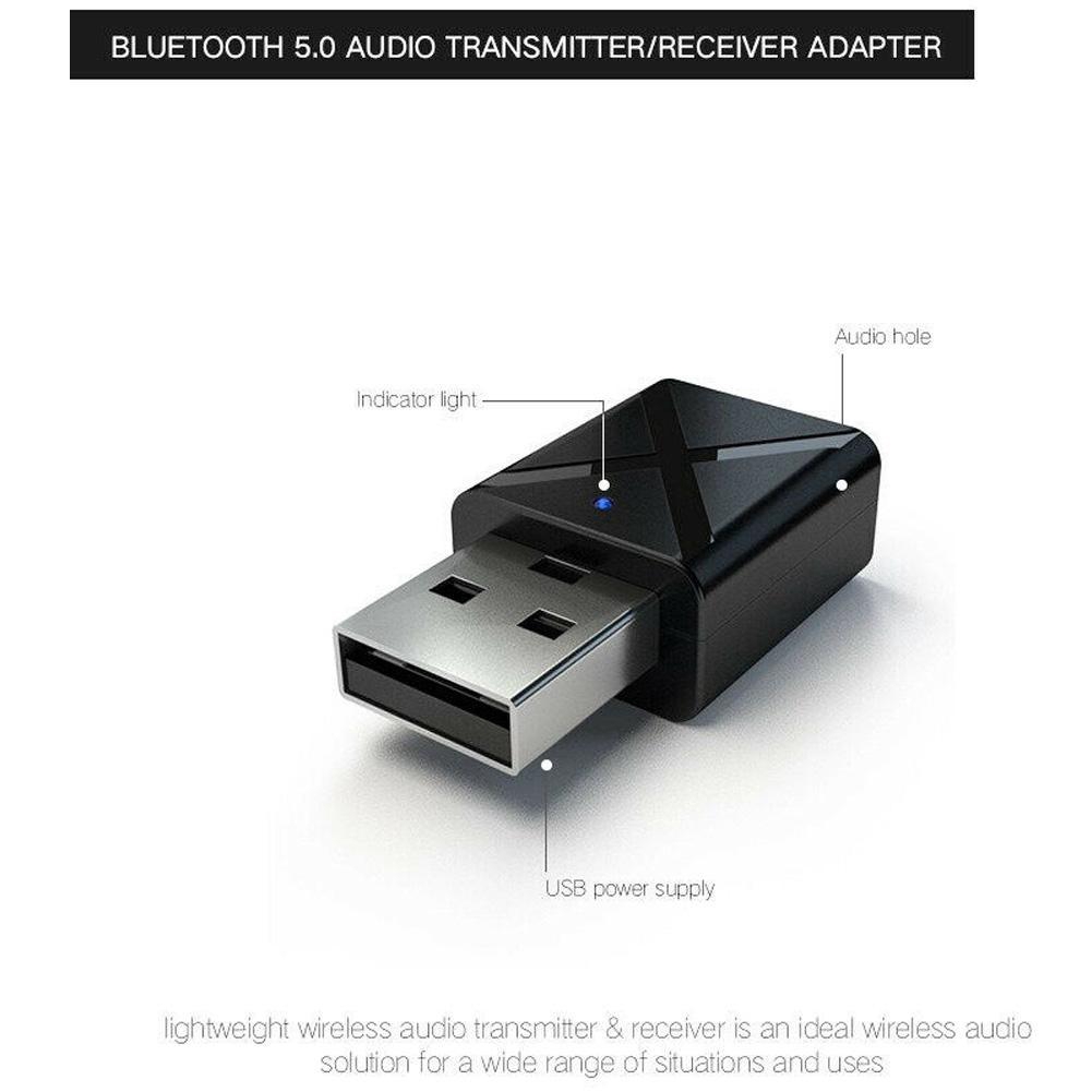 Thiết bị thu phát bluetooth USB 2 trong 1 âm thanh nổi cho PC Z4D7