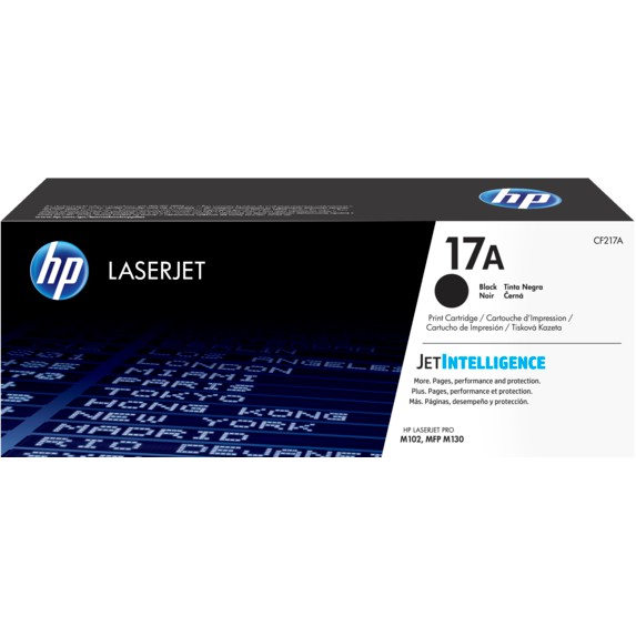 HP 17A Black Original LaserJet Toner Cartridge(CF217A) - Hàng Chính Hãng