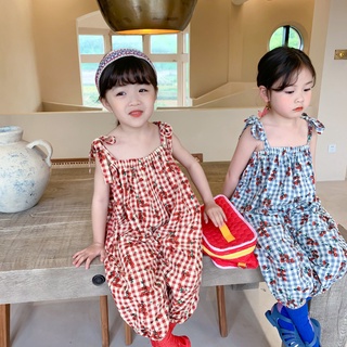 Romper họa tiết hoa thời trang mùa hè cho bé gái