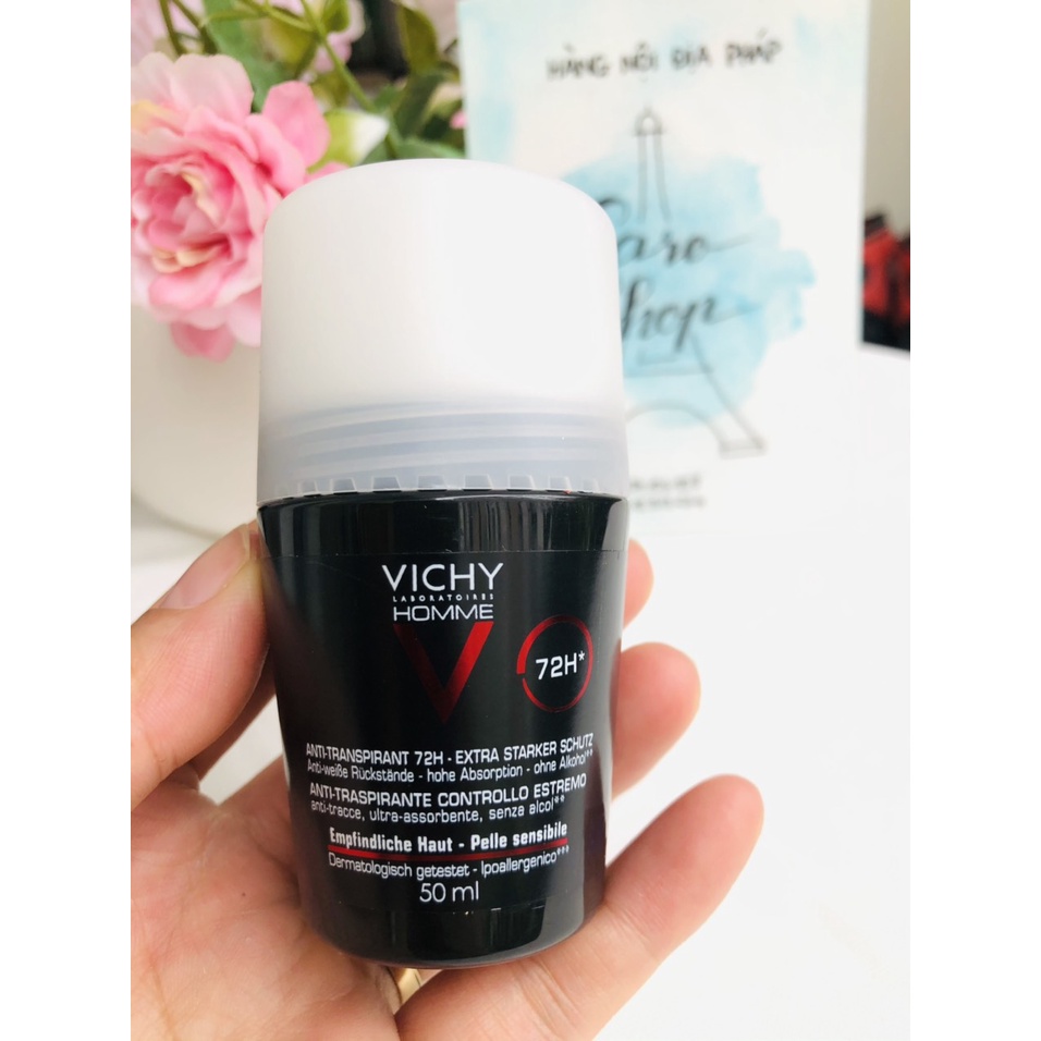 Lăn khử mùi Vichy nội địa Pháp 50ml