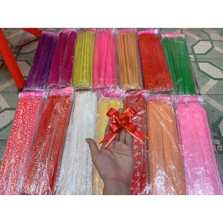 10 nơ rút 1,8cm để trang trí
