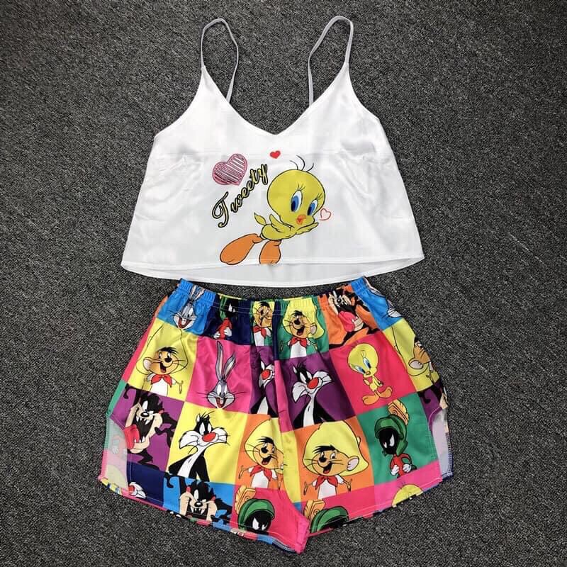 Set hai dây hoạ tiết Animal QC