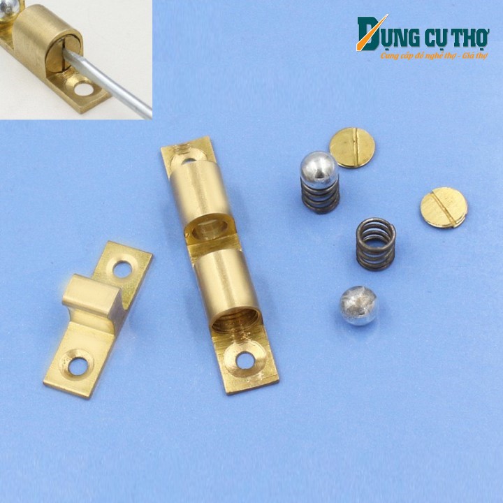 Chốt Giữ Cánh Tủ, Chốt bi gài cửa 50mm