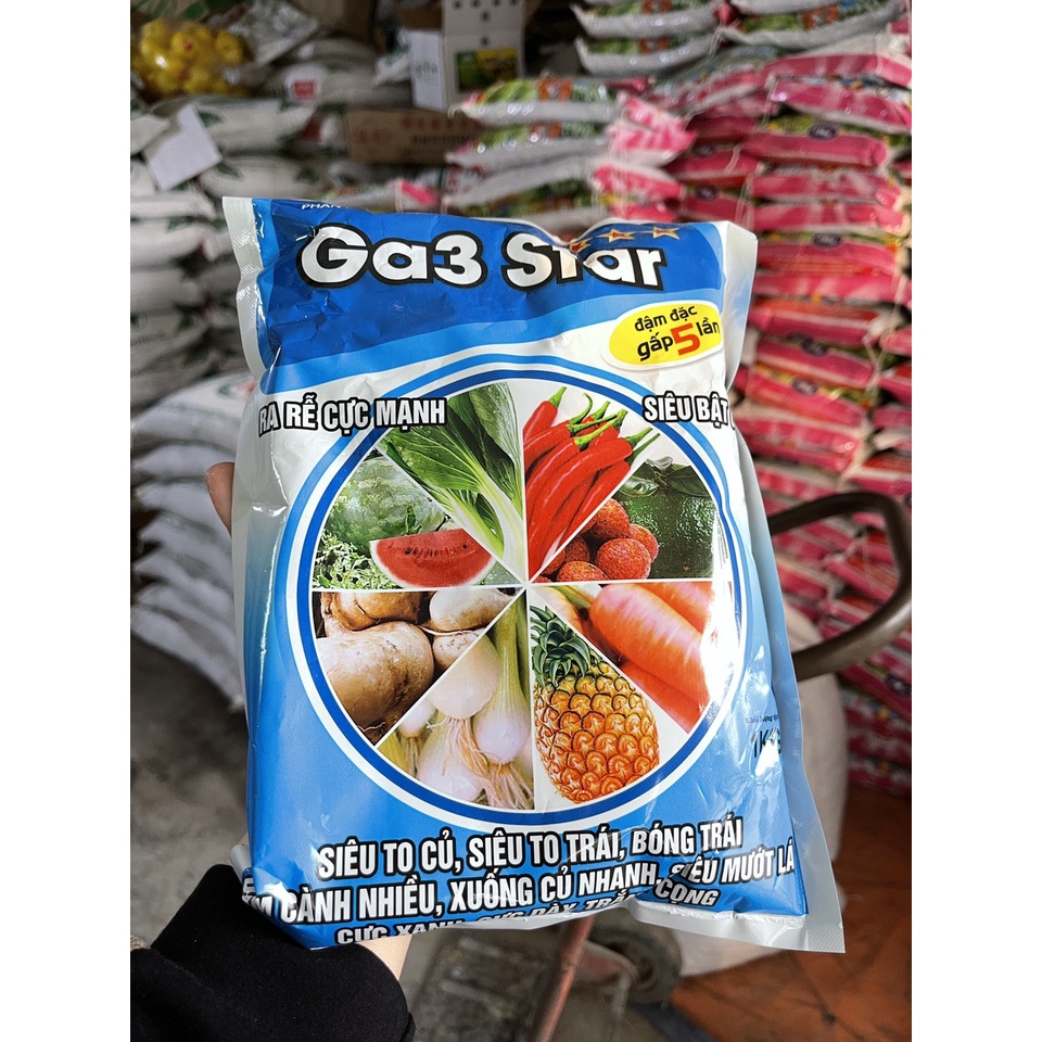 Phân bón vi lượng VLI 68 Ga3 Star gói 1kg đậm đặc gấp 5 lần
