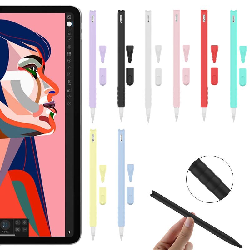 Vỏ Bọc Bảo Vệ Đầu Bút Cảm Ứng Apple iPad Pencil Gen 2