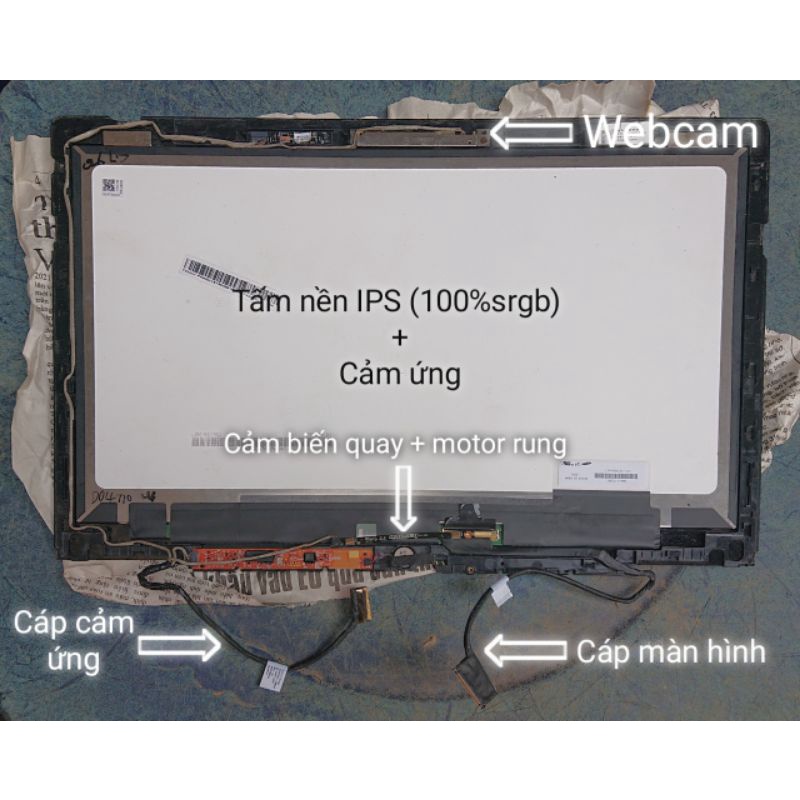 Màn hình cho laptop Yoga 2 Pro có cảm ứng (chính hãng) | BigBuy360 - bigbuy360.vn