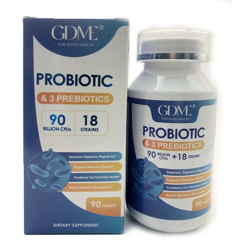 Men vi sinh cho phụ nữ GDME Probiotics For Adult Men, Duy trì sức khỏe hệ tiêu hóa