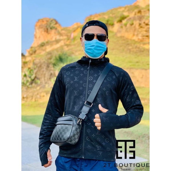 💥 ÁO KHOÁC NAM NỮ UMI ĐEN LV