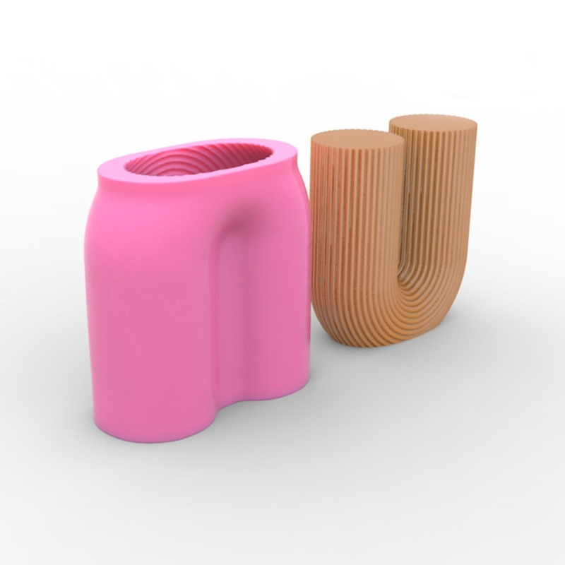 Khuôn Nhựa Làm Trang Sức Hình Chữ U 3D