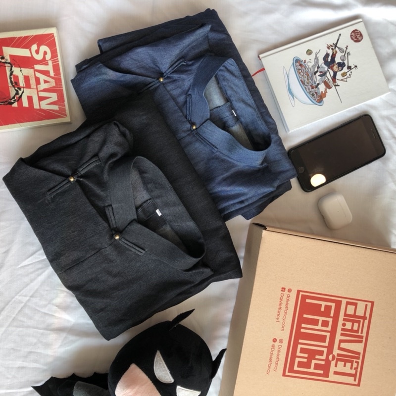 Áo dài nam Ngũ thân tay chẽn by ĐẠI VIỆT FANCY