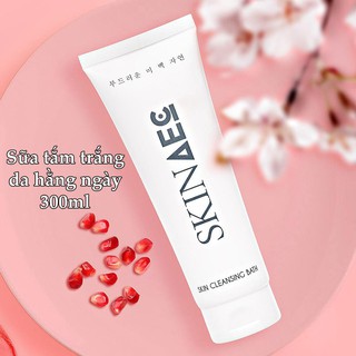 Sữa tắm trắng da dưỡng ẩm Skin AEC White Skin Bath 300ml
