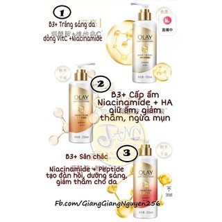 OLAY sữa tắm trắng da, mềm mịn Thái Lan