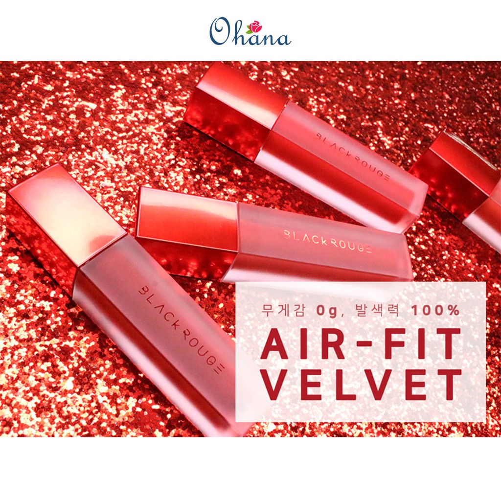 [Sẵn 22 Màu] Son Kem Lì Black Rouge Air Fit Velvet Tint | BigBuy360 - bigbuy360.vn