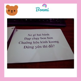 Học liệu Câu đố bằng thơ Phần 1