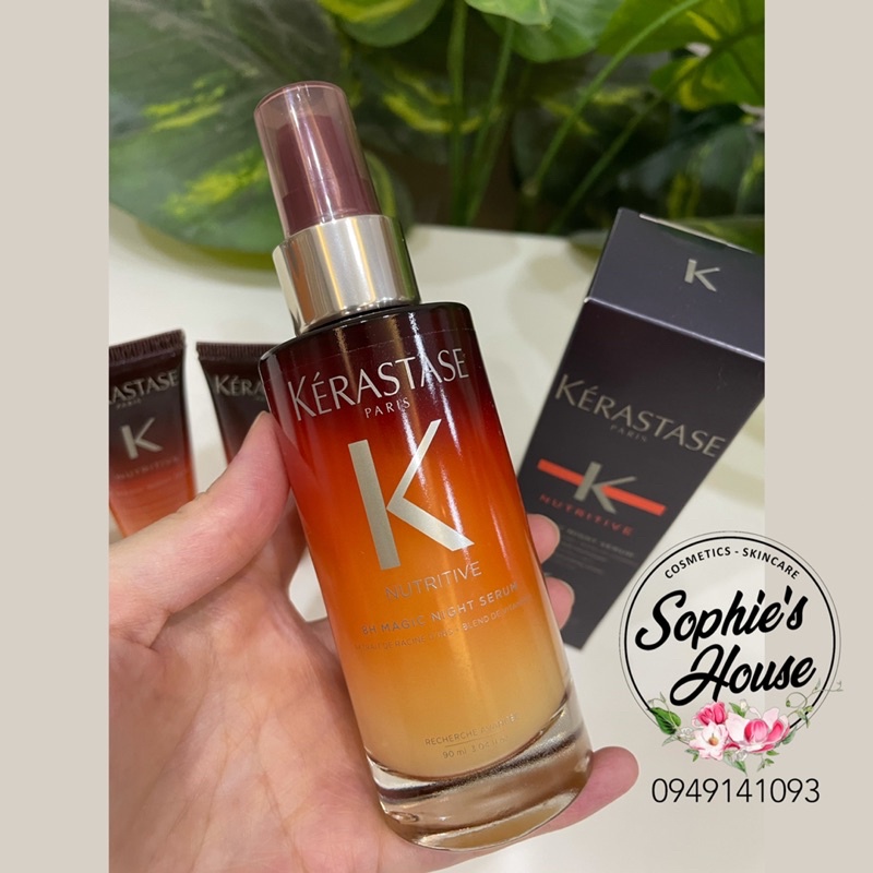 Serum dưỡng tóc ban đêm Kerastase Nutritive 8h Magic Night Serum