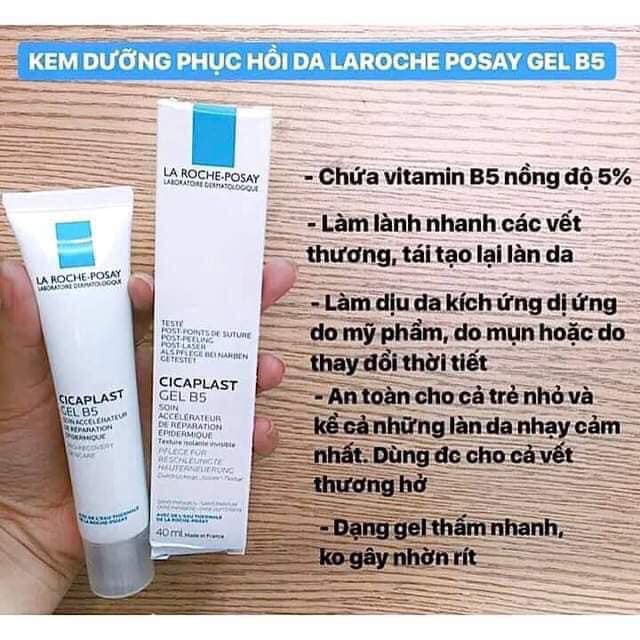 Gel trị Sẹo La Ro.che Po.say Cica.plast Gel B5