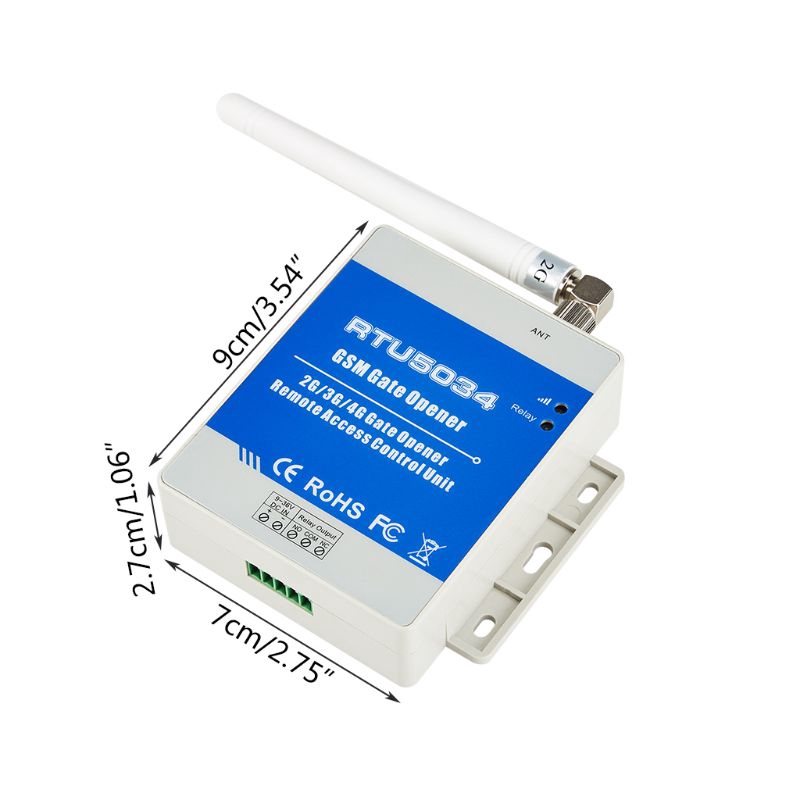 Công tắc điều khiển từ xa rơ lay mở cửa cổng RTU5034 5024 2G GSM