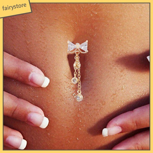 Khuyên Rốn Hình Nơ Quyến Rũ 14g