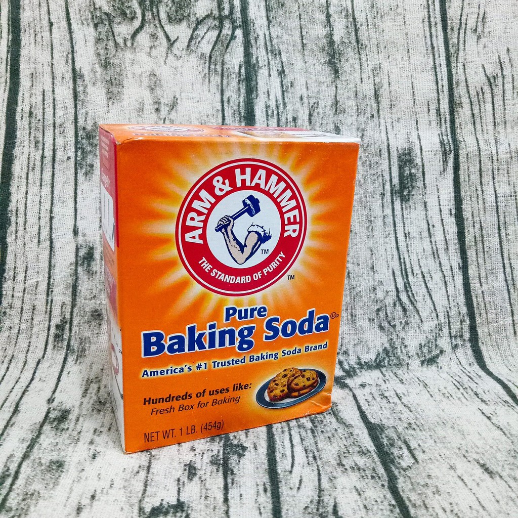 Bột Đa Công Dụng Pure Baking Soda Arm Hammer USA 454g